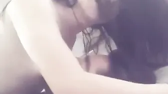 College GF Making Out And Getting Her Tits Sucked Loudly