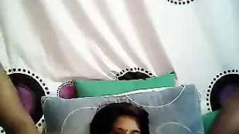 Horny Desi Girl Stripping And Playing With Herself On My Bed