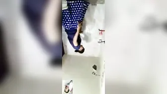 South Indian Babe Bathing Nude During Silent Video Call Alone