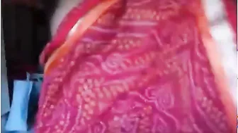 Punjabi Aunty Teasing Removing Her Saree Bra Panty Going Nude