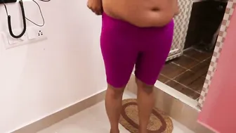 Secretly Recording My Desi Aunty Changing In Her Bedroom