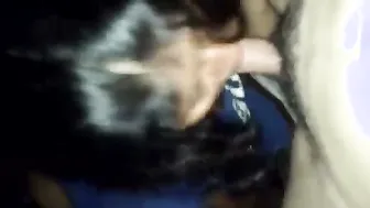 College Girl Giving Sloppy Oral Sex To Her Boyfriend Tonight