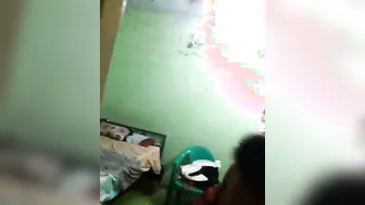 Tamil Aunty With Huge Tits Caught Right After Getting Fucked