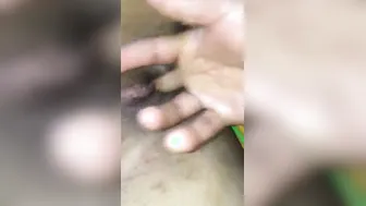 Wife Moaning Loud As He Fingers Her Smooth Shaved Wet Pussy
