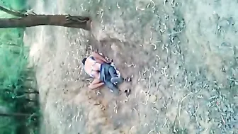 Desi Couple Fucking Hard In The Jungle Caught On Camera Now