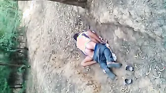 Desi Couple Fucking Hard In The Jungle Caught On Camera Now