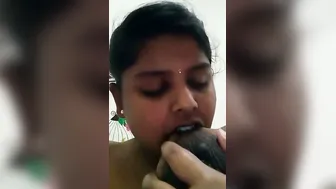 Horny Married Wife Squeezing And Groping Her Big Soft Tits