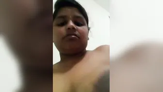 Horny Married Wife Squeezing And Groping Her Big Soft Tits
