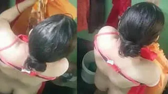 Wife Bathing Nude While Her Devar Films Everything Secretly