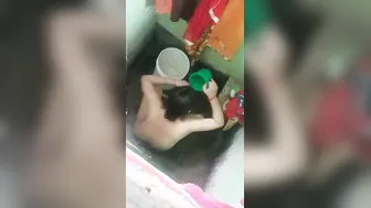 Wife Bathing Nude While Her Devar Films Everything Secretly