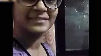 Desi Babe Flaunting Massive Tits With Rock Hard Erect Nipples