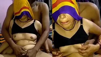 Rubbing And Fingering My Horny Desi Wife Pussy Till She Is Soaked