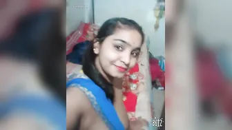 Indian GF Pulling Out Her Tits And Showing Them Off For Me