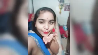 Indian GF Pulling Out Her Tits And Showing Them Off For Me