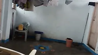 Naked Desi Babe Soaping Her Curves While Bathing In The Bathroom