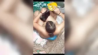 Hidden Cam Catching Aunty Bathing Fully Nude Without Knowing