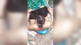 Hidden Cam Catching Aunty Bathing Fully Nude Without Knowing