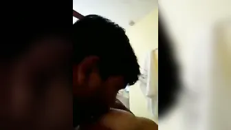 Desi Aunty Getting Her Huge Boobs Sucked By Neighbor Guy