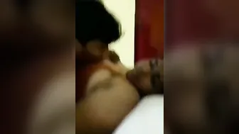 Desi Aunty Getting Her Huge Boobs Sucked By Neighbor Guy