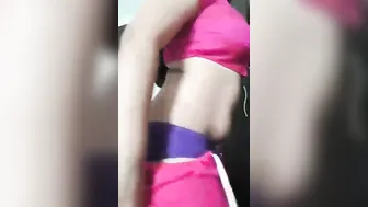 Saree Girl Teasing With Her Hairy Pussy And Bouncing Boobs