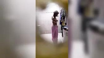 Busty GF Changing Clothes Secretly Filmed By Roommate