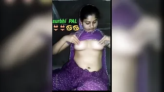 Horny Housewife Playing With Her Natural Tits In Bathroom