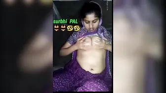 Horny Housewife Playing With Her Natural Tits In Bathroom