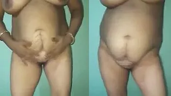 Bhabhi Dancing Naked Fingering Her Wet Pussy In Bedroom Solo