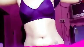 Cute Desi GF Showing Off Her Sexy Boobs On Camera