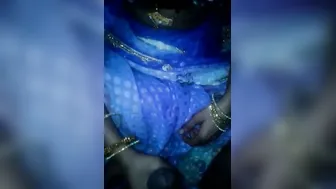 Village Wife Showing Off Tits Giving Hubby A Handjob At Home