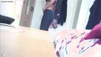 Indian Wife Changing Clothes While Husband Films Her Secretly