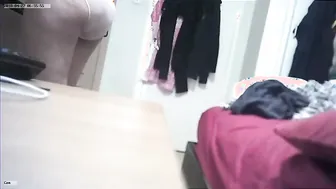 Indian Wife Changing Clothes While Husband Films Her Secretly