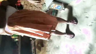 Indian Aunty Coming Out After Bath Wrapped In Towel Secretly