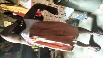 Indian Aunty Coming Out After Bath Wrapped In Towel Secretly