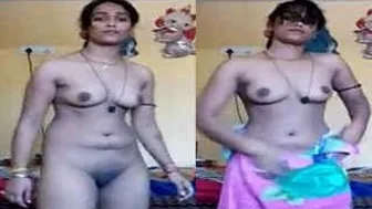 My GF Stripped Down Taking Hot Selfies For Me At Home