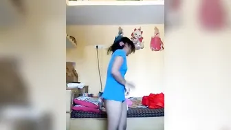 My GF Stripped Down Taking Hot Selfies For Me At Home