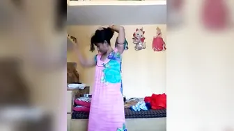 My GF Stripped Down Taking Hot Selfies For Me At Home