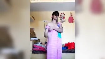 My GF Stripped Down Taking Hot Selfies For Me At Home