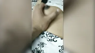 Hubby Filming Wife Naked Spreading Pussy Flashing Big Boobs