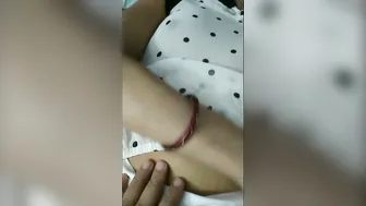 Hubby Filming Wife Naked Spreading Pussy Flashing Big Boobs