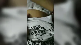 Hubby Filming Wife Naked Spreading Pussy Flashing Big Boobs