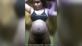 Naked GF Stripping Everything Off For Boyfriend