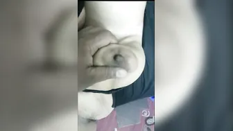 Indian Wife Showing Off Her Huge Tits And Wet Pussy For Him