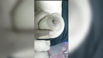 Indian Wife Showing Off Her Huge Tits And Wet Pussy For Him