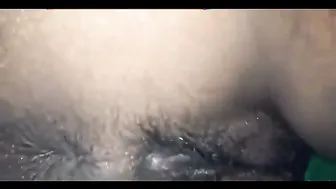 Hubby Shaving His Wife Smooth Pussy Trimming Her Bush At Home