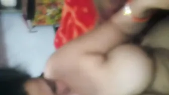 Naked Aunty Lying On Bed Spreading Legs Showing Everything