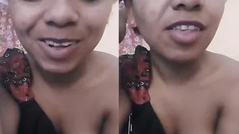 Desi GF Stripping And Teasing On Her Late Night Video Call
