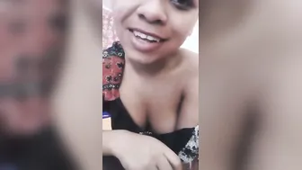 Desi GF Stripping And Teasing On Her Late Night Video Call