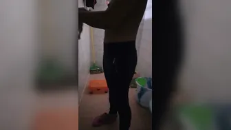 Naughty GF Stripping In Bathroom Caught On Hidden Cam