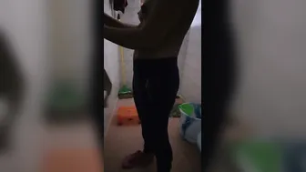 Naughty GF Stripping In Bathroom Caught On Hidden Cam